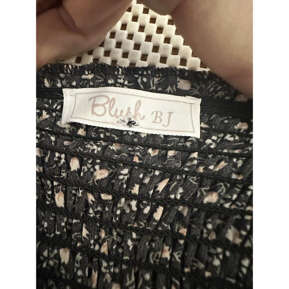 Womens All Over Smocking Dress Bodycon Ruched Elastic Curve‎ Hugging Size M/8/10 - Picture 13 of 16